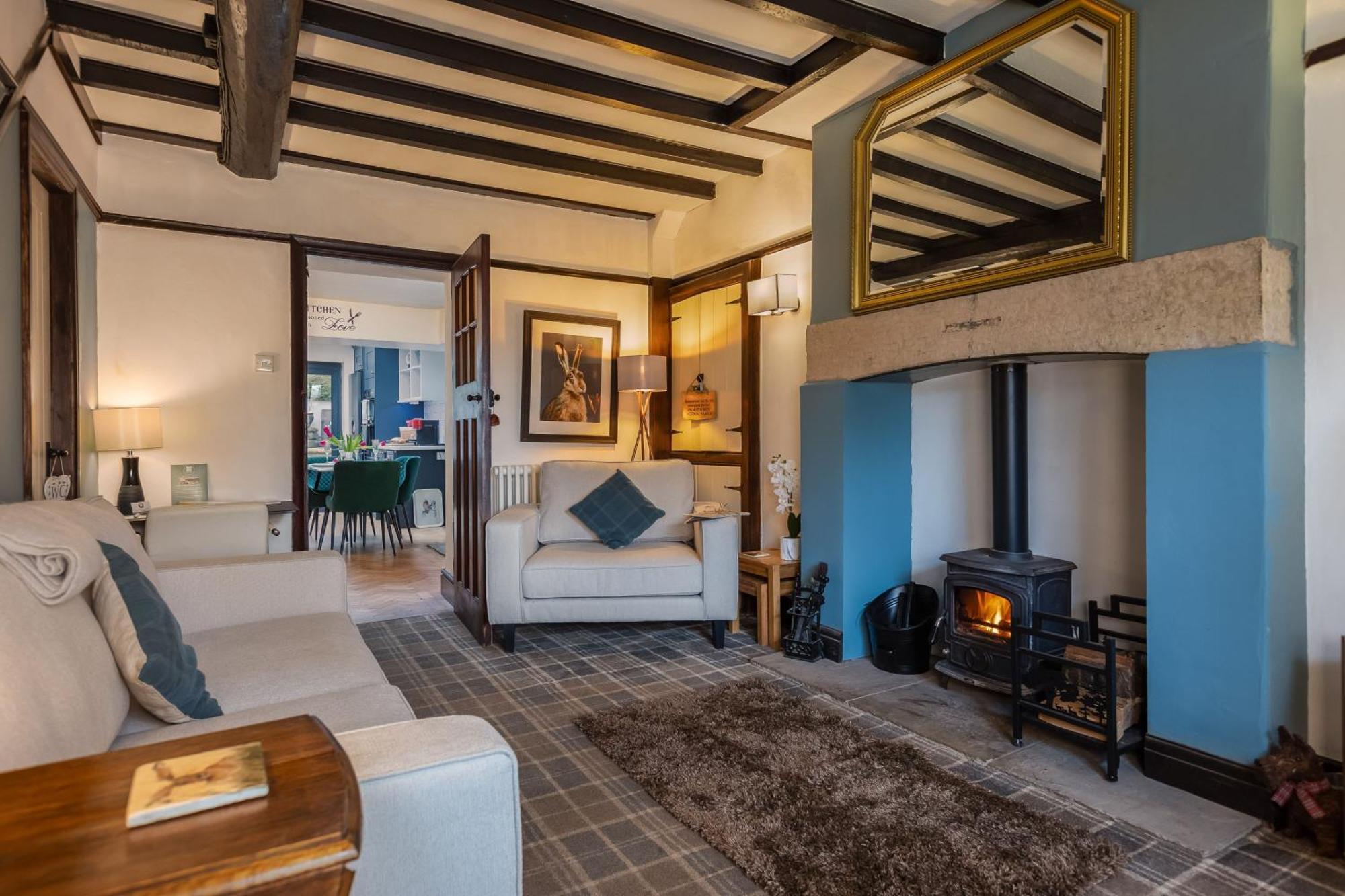 Stone Cottage In Picturesque North Yorkshire Village - Bull Dog Cottage Ampleforth المظهر الخارجي الصورة